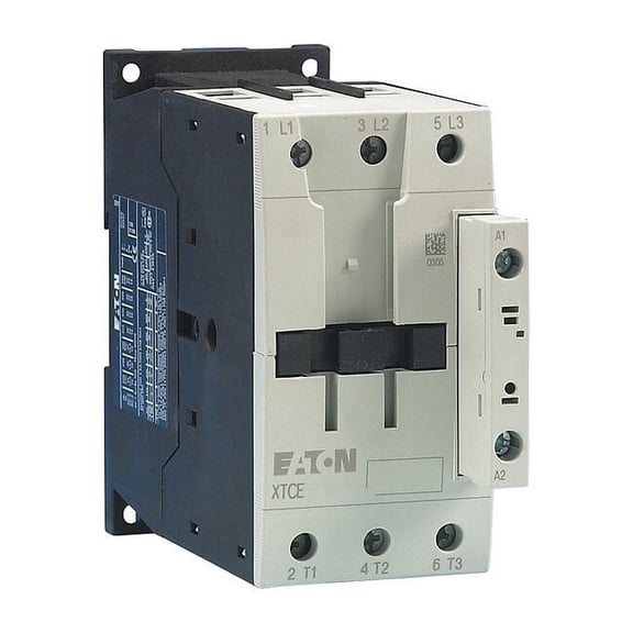 IEC Magnetic Contactor, No Auxiliary Contacts, 24V DC, 3 P, Non-Reversing, Screw