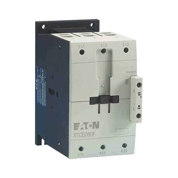 IEC Magnetic Contactor, No Auxiliary Contacts, 24V DC, 3 P, Non-Reversing, Screw