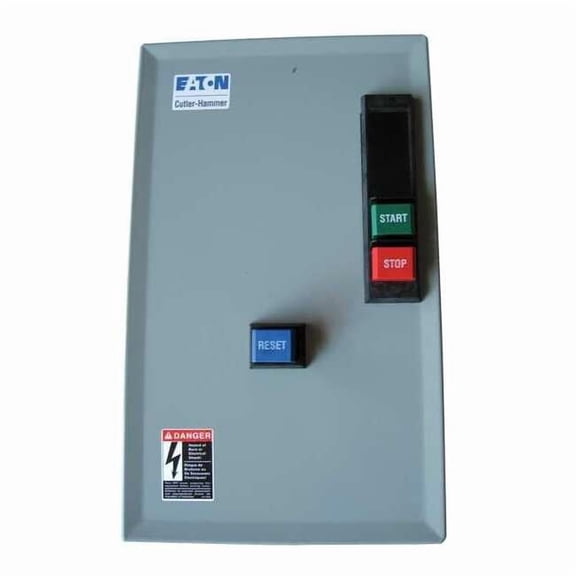 Nonreversing IEC Magnetic Motor Starter, 1 NEMA Rating, 480V AC, 3 Poles, 1NO/1NC