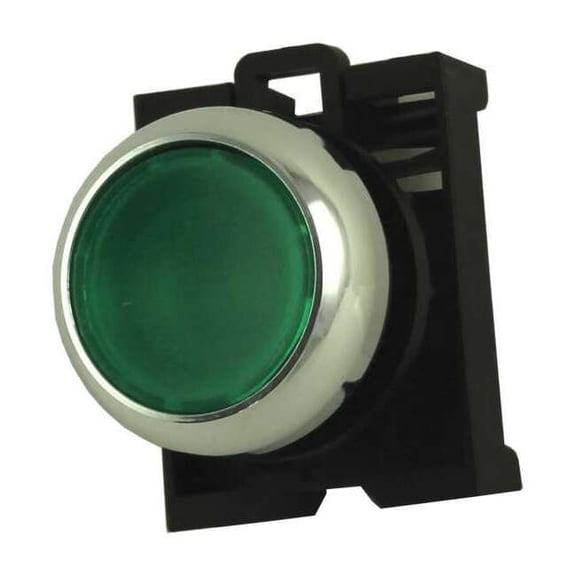 Eaton Illum Push Button Operator,22mm,Green M22M-DL-G