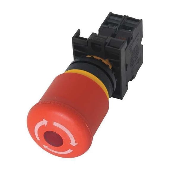 Eaton Illum Push Button Operator,22mm,Red M22-PVLT45P