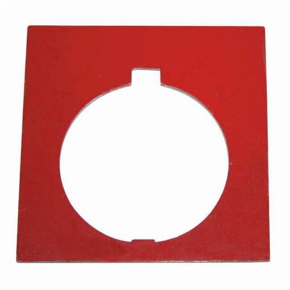 Eaton Cutler-Hammer Blank Legend Plate,White/Red or Black 10250TSP77