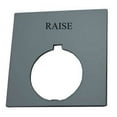 thumbnail image 1 of Eaton Legend Plate,Square,Raise,Black HT8SP28, 1 of 1