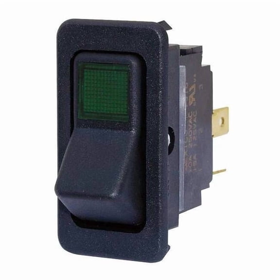 Eaton Rocker Switch, Off/None/On, 1/4 In Tab 8005K23N313V32