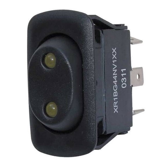 Eaton Lighted Rocker Switch, LED, On/On XR3CG33NV1XX