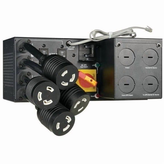 Eaton 9PX G2 Maintenance Bypass for Select 8kVA to 11kVA 9PX UPS Systems, Hardwired Input/Output, 4 L6-30R Outlets, 0U Rack/Tower/Wall
