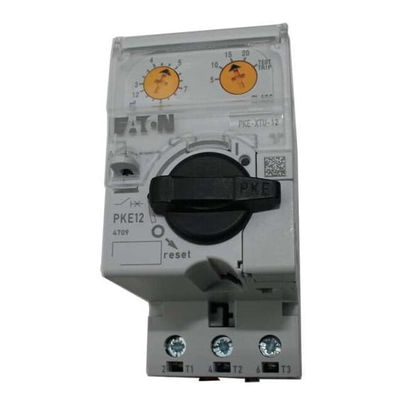 Eaton Manual Mtr Protector, 12A, Rotary, Frame D XTPE012BCS
