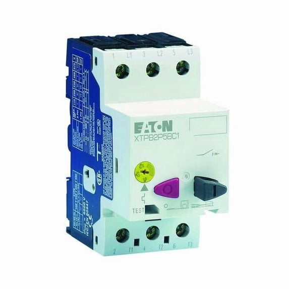 Eaton Manual Mtr Protctr, 1.6A, PushBttn, Frame B XTPB1P6BC1