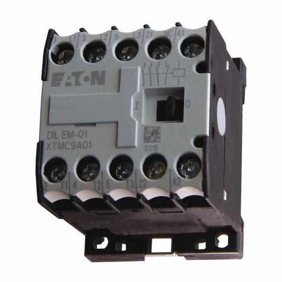 IEC Miniature Magnetic Contactor, 1NC, 120V AC, 3 P, Non-Reversing, Screw XTMC9A01A