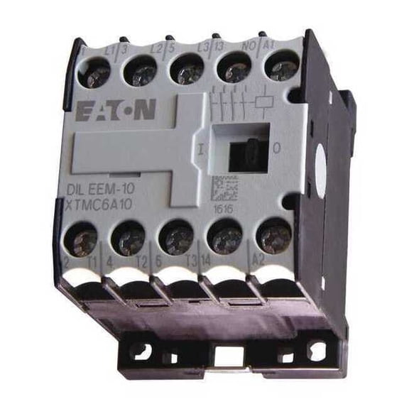 IEC Miniature Magnetic Contactor, 1NO, 24V AC, 3 P, Non-Reversing, Screw