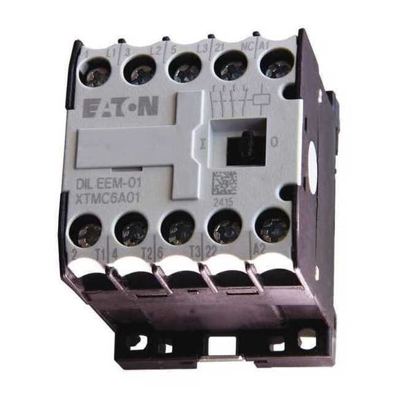 IEC Miniature Magnetic Contactor, 1NC, 24V DC, 3 P, Non-Reversing, Screw