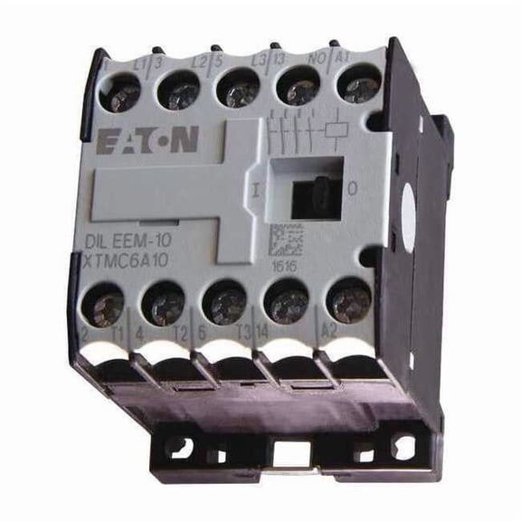 IEC Miniature Magnetic Contactor, 1NO, 24V DC, 3 P, Non-Reversing, Screw XTMC6A10TD