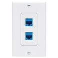 thumbnail image 1 of Eaton N042D-002V-WH EATON TRIPP LITE SERIES CENTER PLATE INSERT, DECORA STYLE - VERTICAL, 2 PORTS, T, 1 of 2