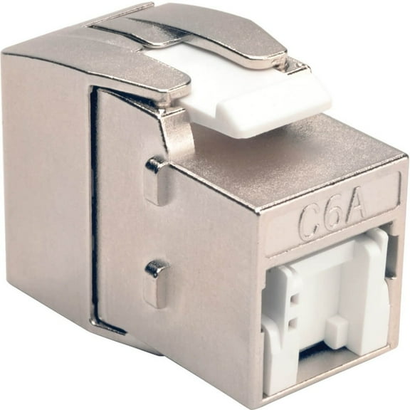Eaton N238-001-SH-TFA EATON TRIPP LITE SERIES TOOLLESS SHIELDED CAT6A KEYSTONE JACK, POE/POE+ COMPLIAN