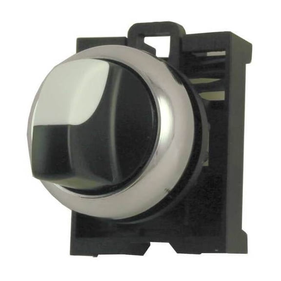 Eaton Non-Illum Selector Swtch,22mm,3 Pos,Knob M22M-WK3