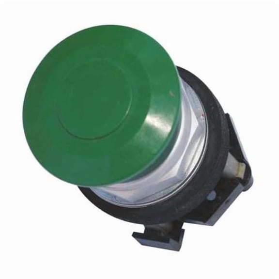 Eaton Push Button Operator, 30 mm, 1NO, Green HT8AEGA