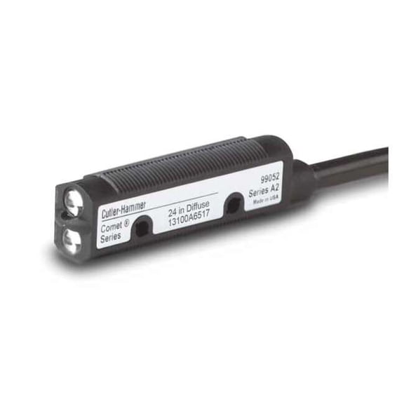 Eaton Photoelectric Sensor, Cylindrical, Diffuse 13100AQD07