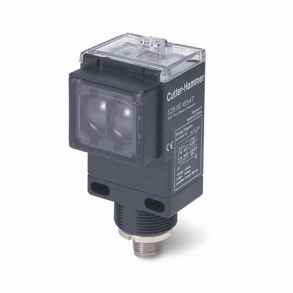 Eaton Photoelectric Sensor, Rectangl, Thru-Beam 1251E-6543