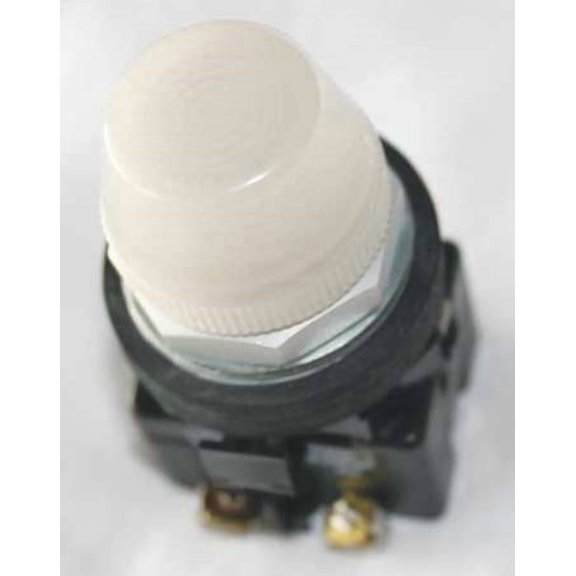 Pilot Light Complete Unit,LED,White HT8HFWF7