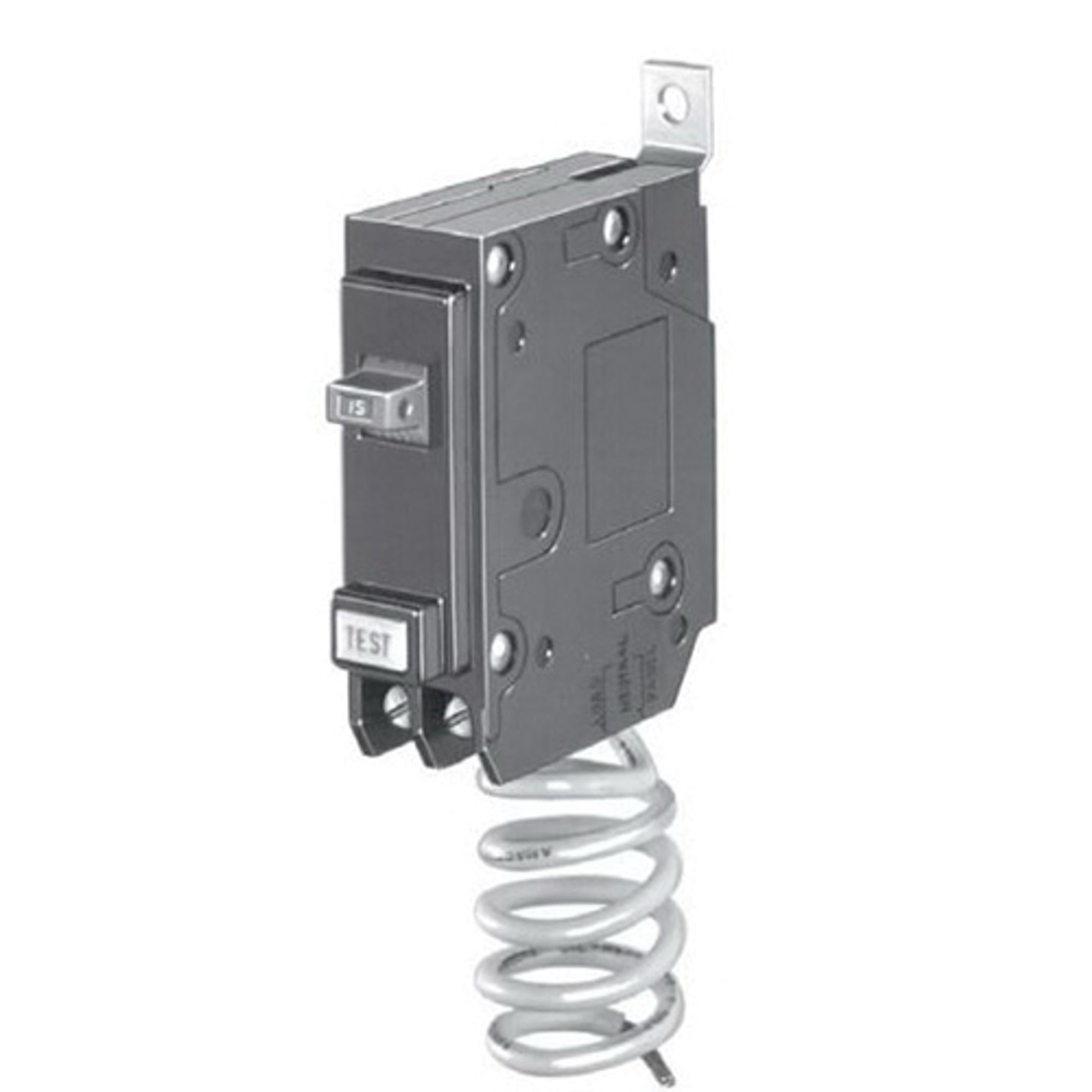 Eaton QB1020GF Bolt-On Mount Type QBGFT Ground Fault Circuit Breaker 1-Pole 20-Amp 120/240-Volt