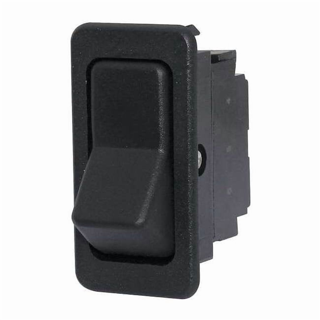 Eaton Rocker Switch, Black, On/On 8004K26N1V2