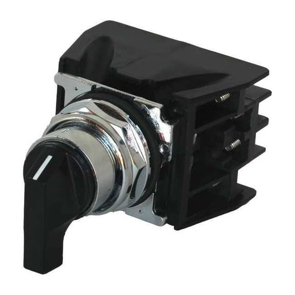 Eaton Cutler-Hammer Selector Switch with Contacts,2 Position 10250T723BL