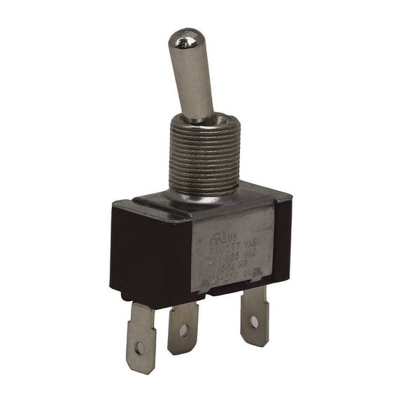 Eaton Toggle Switch,SPDT,10A at 277V,Solder Lug XTD2C3A