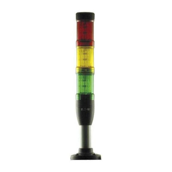Eaton Tower Light,40mm,Steady,Rd,Gr SL4-100-L-RG-24LED