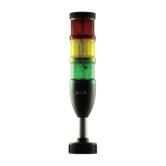Eaton Tower Light,70 mm,Steady,Rd,Ylw,Gr SL7-100-L-RAG-24LED