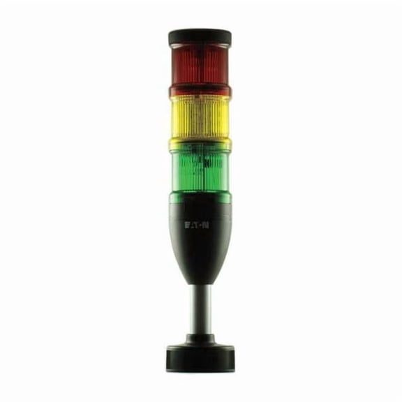 Eaton Tower Light,70 mm,Steady,Rd,Ylw,Gr SL7-100-L-RAG-24LED