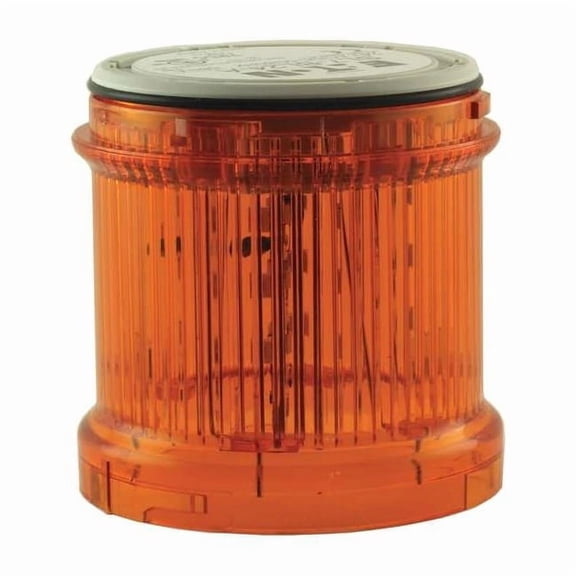 Tower Light Module, 110/120V AC, Amber, 73 mm Dia., 3 in Height, LED, SL4 Series