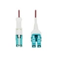 thumbnail image 1 of Eaton Tripp Lite Series 400G Duplex Multimode 50/125 OM4 Fiber Optic Cable (CS-PC/LC-PC), Round LSZH Jacket, Magenta, 3 m - Network cable - CS/PC multi-mode (M) push/pull to LC/PC multi-mode (M) push/pull - 3 m - fiber optic - duplex - 50 / 125 micron - OM4 - white, magenta, aqua, 1 of 5