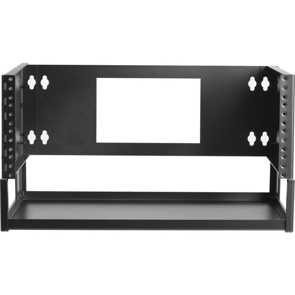 Tripp Lite 4U Wall-Mount Bracket with Shelf for Small Switches and Patch Panels, Hinged (srwo4ubrktshelf)