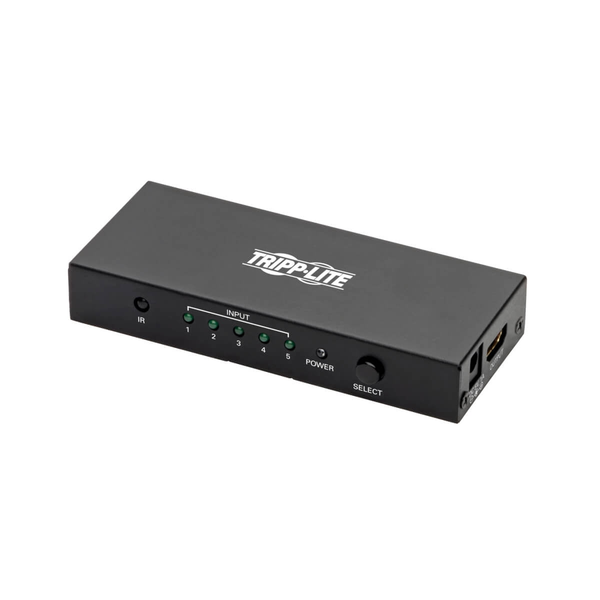 Tripp Lite 5-Port HDMI Switch for Video & Audio 4K x 2K UHD 60 Hz w Remote