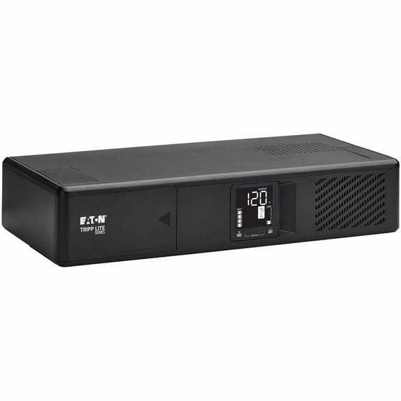 Eaton Tripp Lite Series 750VA 475W 120V Line-Interactive Cloud-Connected UPS with Remote Monitoring, 8 NEMA 5-15R Outlets (Surge and Battery Backup), LCD, 5-15P Plug, 2U Rack/Tower