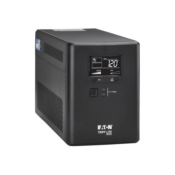 Eaton Tripp Lite Series 750VA 500W 120V Line-Interactive Cloud-Connected UPS with Remote Monitoring - 10 NEMA 5-15R Outlets (5 Surge + 5 Surge and Battery Backup), LCD, 5-15P Plug, Tower - UPS - AC 120 V - 500 Watt - 750 VA - 1-phase - NFC, RJ-45, USB - output connectors: 10 - 0U