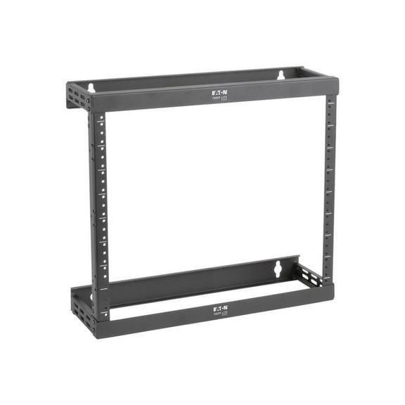 Eaton Tripp Lite Series 8U 12U 22U 2 Post Open Frame Rack Server Cabinet Expandable - Rack open frame - 2-post - black - 19"