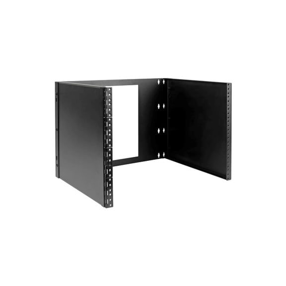 Eaton Tripp Lite Series 8U Wall-Mount Bracket for Small Switches and Patch Panels, Hinged - 40 lb Load Capacity - Black