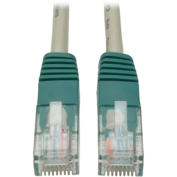 Tripp Lite Cat5e Crossover Cable - 1 X Rj-45 Male - 1 X Rj-45 Male - 7ft - Gray (n010007gy)