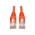 thumbnail image 1 of Eaton Tripp Lite Series Cat5e 350 MHz Snagless Molded (UTP) Ethernet Cable (RJ45 M/M), PoE - Orange, 15 ft. (4.57 m) - Patch cable - RJ-45 (M) to RJ-45 (M) - 15 ft - UTP - CAT 5e - IEEE 802.3ab/IEEE 802.5 - molded, snagless, stranded - orange, 1 of 7
