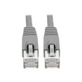 thumbnail image 1 of Eaton Tripp Lite Series Cat6a 10G Snagless Shielded STP Ethernet Cable (RJ45 M/M), PoE, Gray, 1 ft. (0.31 m) - Patch cable (DTE) - RJ-45 (M) to RJ-45 (M) - 1 ft - STP - CAT 6a - IEEE 802.3af - molded, snagless, stranded - gray, 1 of 5