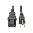 thumbnail image 1 of Eaton Tripp Lite Series Computer Power Cord NEMA 5-15P to Locking C13 10A 125V 18 AWG 6 ft. 1.83 m, 1 of 4