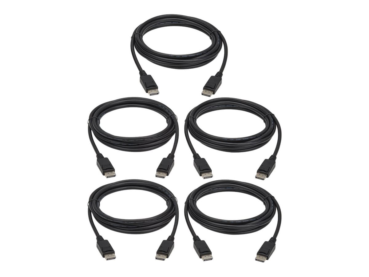 Tripp Lite series P580-010-5PK DisplayPort Audio/Video Cable