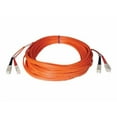 thumbnail image 1 of Eaton Tripp Lite Series Duplex Multimode 50/125 Fiber Patch Cable (SC/SC), 15M (50 ft.) - Patch cable - SC multi-mode (M) to SC multi-mode (M) - 15 m - fiber optic - duplex - 50 / 125 micron - orange, 1 of 2