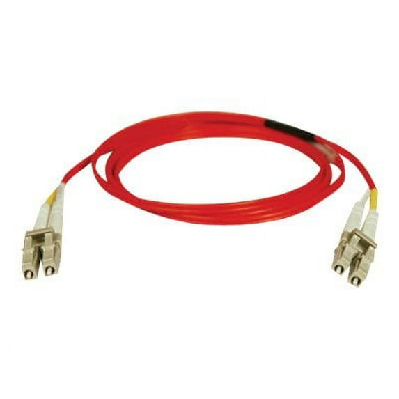 Eaton Tripp Lite Series Duplex Multimode 62.5/125 Fiber Patch Cable LC/LC Red 1M 3 ft. N32001MRD