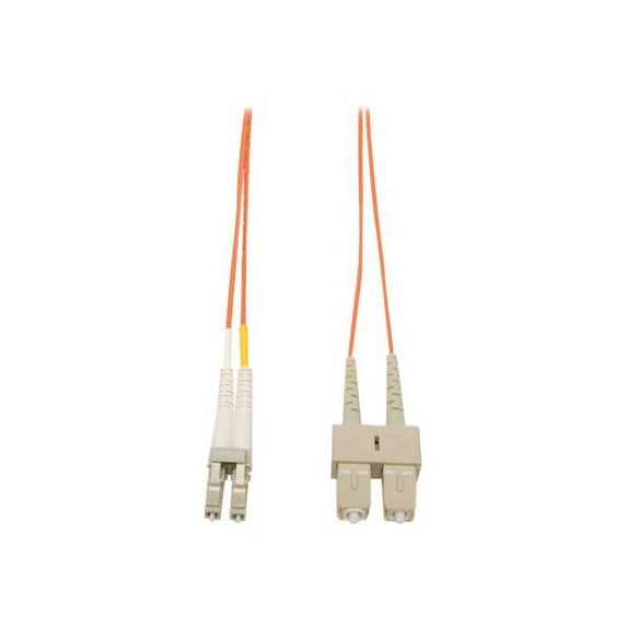 Eaton Tripp Lite Series Duplex Multimode 62.5/125 Fiber Patch Cable LC/SC 30M 100 ft. N31630M