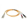 thumbnail image 1 of Eaton Tripp Lite Series Duplex Multimode 62.5/125 Fiber Patch Cable (LC/ST), 20M (65 ft.) - Patch cable - ST multi-mode (M) to LC multi-mode (M) - 20 m - fiber optic - duplex - 62.5 / 125 micron - orange, 1 of 2