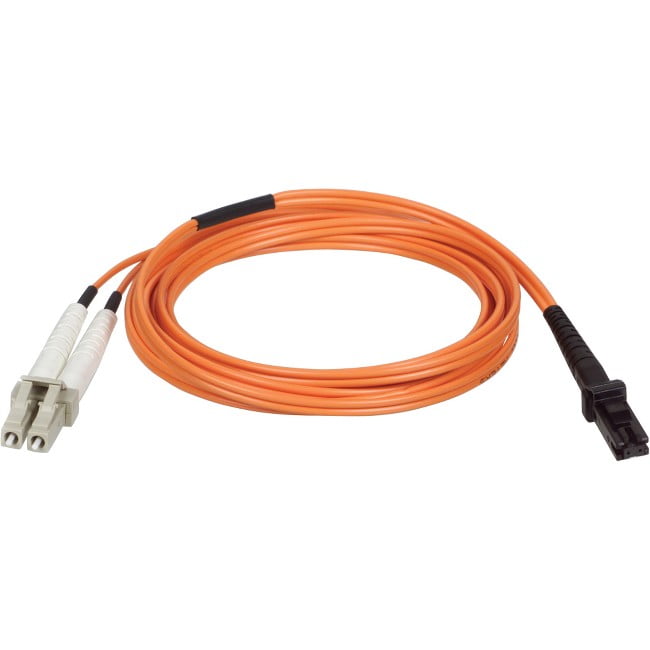 Eaton Tripp Lite Series Duplex Multimode 62.5/125 Fiber Patch Cable (MTRJ/LC), 3M (10 ft.) - Patch cable - MT-RJ multi-mode (M) to LC multi-mode (M) - 3 m - fiber optic - duplex - 62.5 / 125 micron - orange