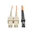 thumbnail image 1 of Eaton Tripp Lite Series Duplex Multimode 62.5/125 Fiber Patch Cable MTRJ/SC 3M 10 ft., 1 of 2
