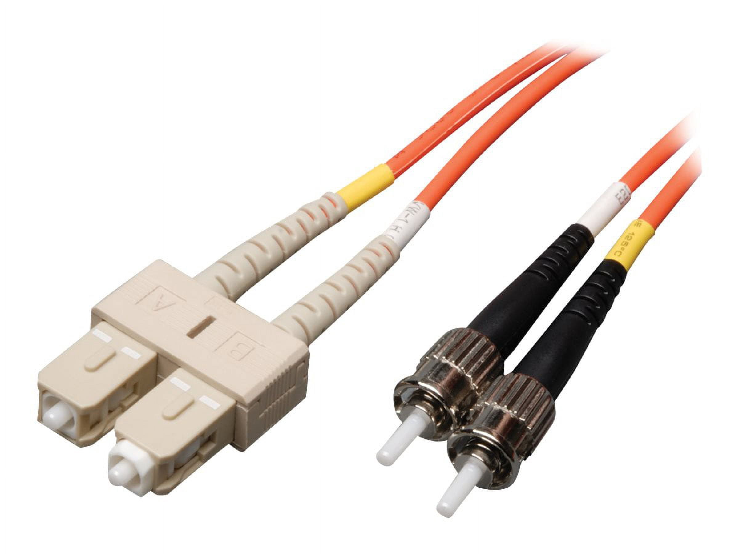 Eaton Tripp Lite Series Duplex Multimode 62.5/125 Fiber Patch Cable (SC/ST), 3M (10 ft.) - Network cable - SC multi-mode (M) to ST multi-mode (M) - 3.1 m - fiber optic - duplex